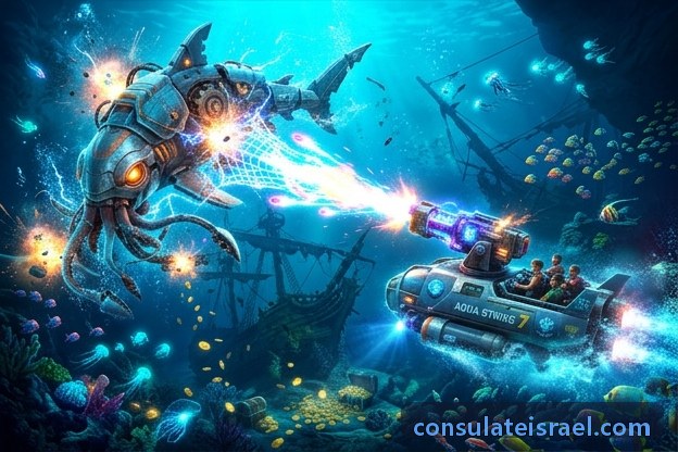 Bãi cá biển sâu nơi Khóa Thần Trùng Kraken x500 phát huy sức mạnh